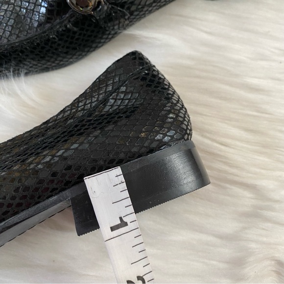 Stuart Weitzman Croc Jeweled Loafers - Picture 9 of 15
